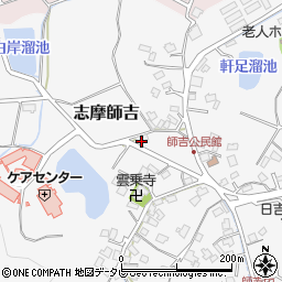 福岡県糸島市志摩師吉1296周辺の地図