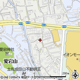 高知県高知市前里42周辺の地図
