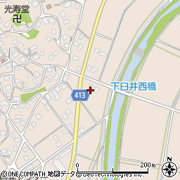福岡県嘉麻市下臼井1183周辺の地図