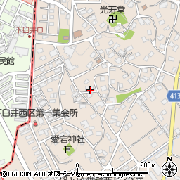 福岡県嘉麻市下臼井1119周辺の地図
