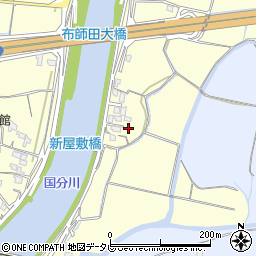 高知県高知市布師田1222周辺の地図