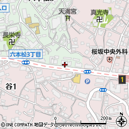 コアマンション桜坂プレジオ弐番館周辺の地図
