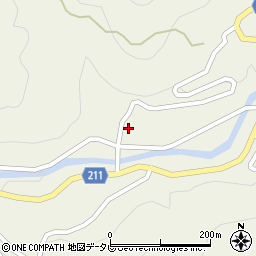 愛媛県喜多郡内子町上川3479周辺の地図