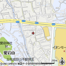 高知県高知市前里46周辺の地図