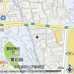 高知県高知市前里61周辺の地図