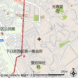 福岡県嘉麻市下臼井1106周辺の地図