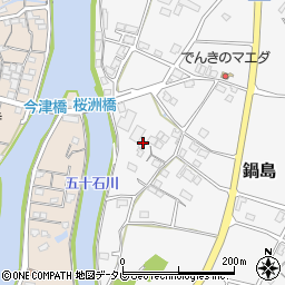 大分県中津市鍋島908周辺の地図