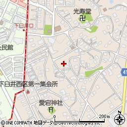 福岡県嘉麻市下臼井1120周辺の地図