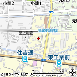 高知県南国市篠原1913周辺の地図