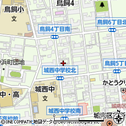 福岡県福岡市城南区鳥飼6丁目21周辺の地図