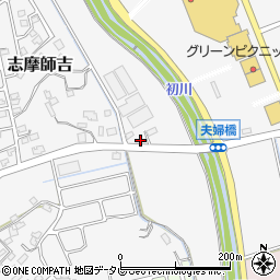 福岡県糸島市志摩師吉455-10周辺の地図