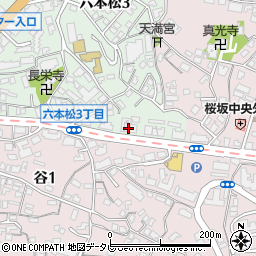 コアマンション桜坂プレジオ壱番館周辺の地図