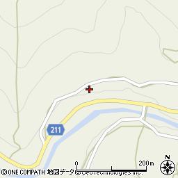 愛媛県喜多郡内子町上川4575周辺の地図