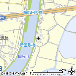 高知県高知市布師田1218周辺の地図