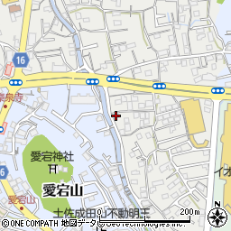 高知県高知市前里68周辺の地図