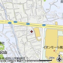 高知県高知市前里309-4周辺の地図