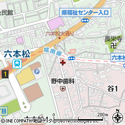 福岡県福岡市中央区谷1丁目14-19周辺の地図