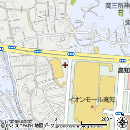 高知県高知市前里329周辺の地図