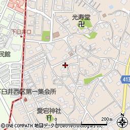 福岡県嘉麻市下臼井1115周辺の地図