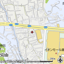 高知県高知市前里309周辺の地図