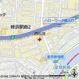 西松屋福岡姪浜店周辺の地図