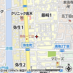 シティハイツ藤崎周辺の地図