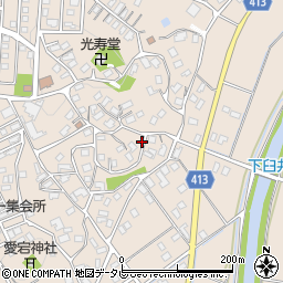 福岡県嘉麻市下臼井1127周辺の地図