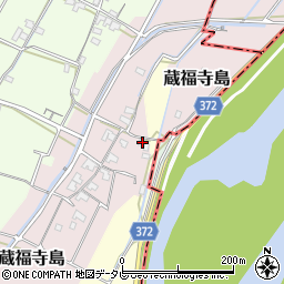 高知県南国市蔵福寺島293周辺の地図