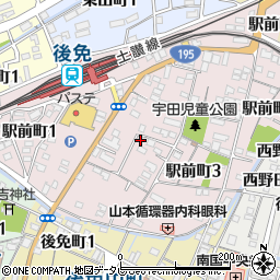 高知県南国市駅前町2丁目周辺の地図