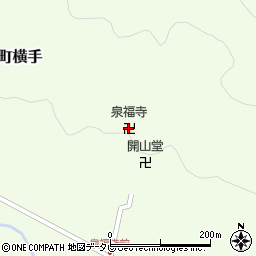 泉福寺周辺の地図