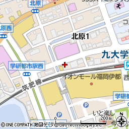福岡県福岡市西区北原周辺の地図