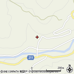 愛媛県喜多郡内子町上川3472周辺の地図