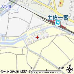 高知県高知市布師田3291周辺の地図