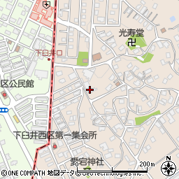 福岡県嘉麻市下臼井1109周辺の地図