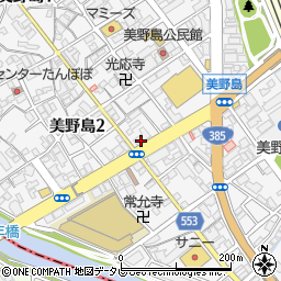 福岡銀行住吉支店周辺の地図