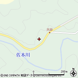 和歌山県西牟婁郡すさみ町大谷80周辺の地図