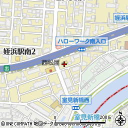 セブンイレブン福岡姪浜インター店周辺の地図