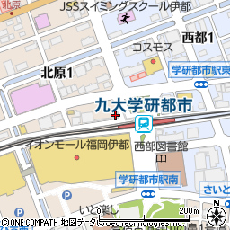 昭和バス伊都案内所周辺の地図