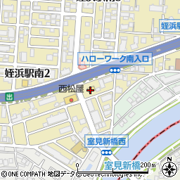 セブンイレブン福岡姪浜インター店周辺の地図