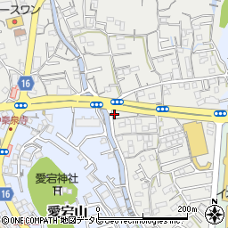 高知県高知市前里105周辺の地図