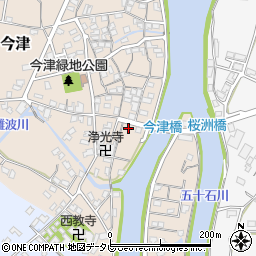 大分県中津市今津577周辺の地図