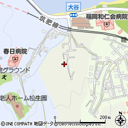 福岡県福岡市西区下山門周辺の地図