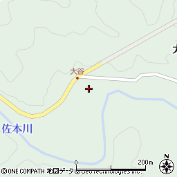 和歌山県西牟婁郡すさみ町大谷34周辺の地図