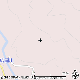 徳島県海陽町（海部郡）広岡（シル組）周辺の地図