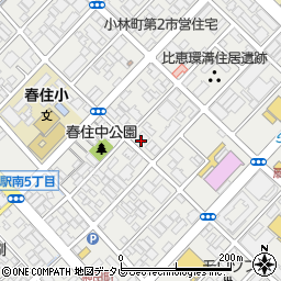 アイホン株式会社　九州支店・福岡営業所周辺の地図