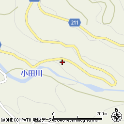 愛媛県喜多郡内子町上川2821周辺の地図