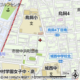 福岡あけぼの会しののめ共同作業所周辺の地図