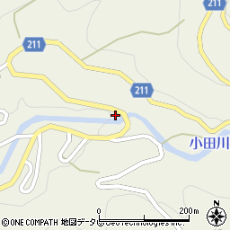愛媛県喜多郡内子町上川2874周辺の地図