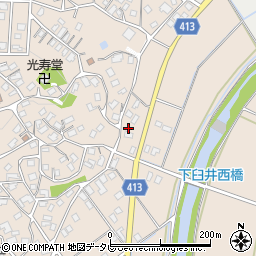 福岡県嘉麻市下臼井1185周辺の地図