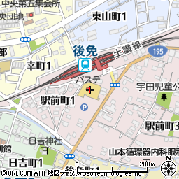株式会社ナンコクスーパー　本部事務所周辺の地図